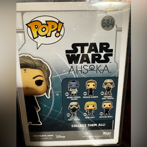 Funko Pop NWT in the box Star Wars Figure Morgan Elsbeth - Picture 3 of 4